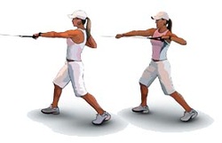 Lawnmower pull from high anchor position