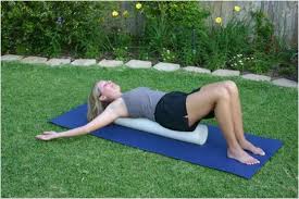 Pec stretch - foam roller